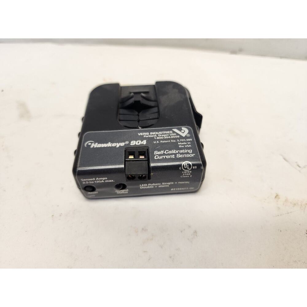 Veris Industries Hawkeye 904 Self-Calibrating Current Sensor Free Shipping